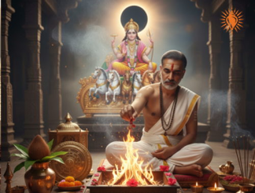 Surya-Rahu Grahan Dosh Shanti Puja